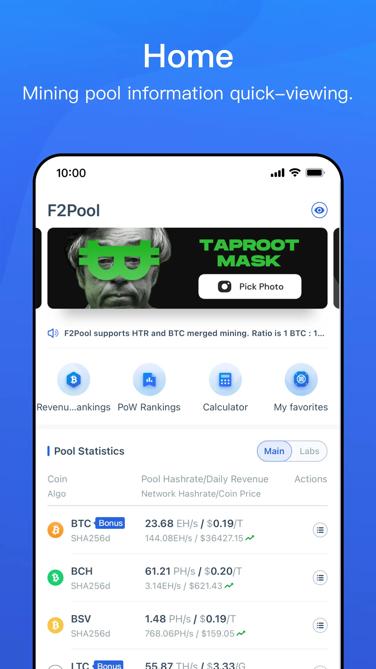 F2Pool | Indus Appstore | Screenshot