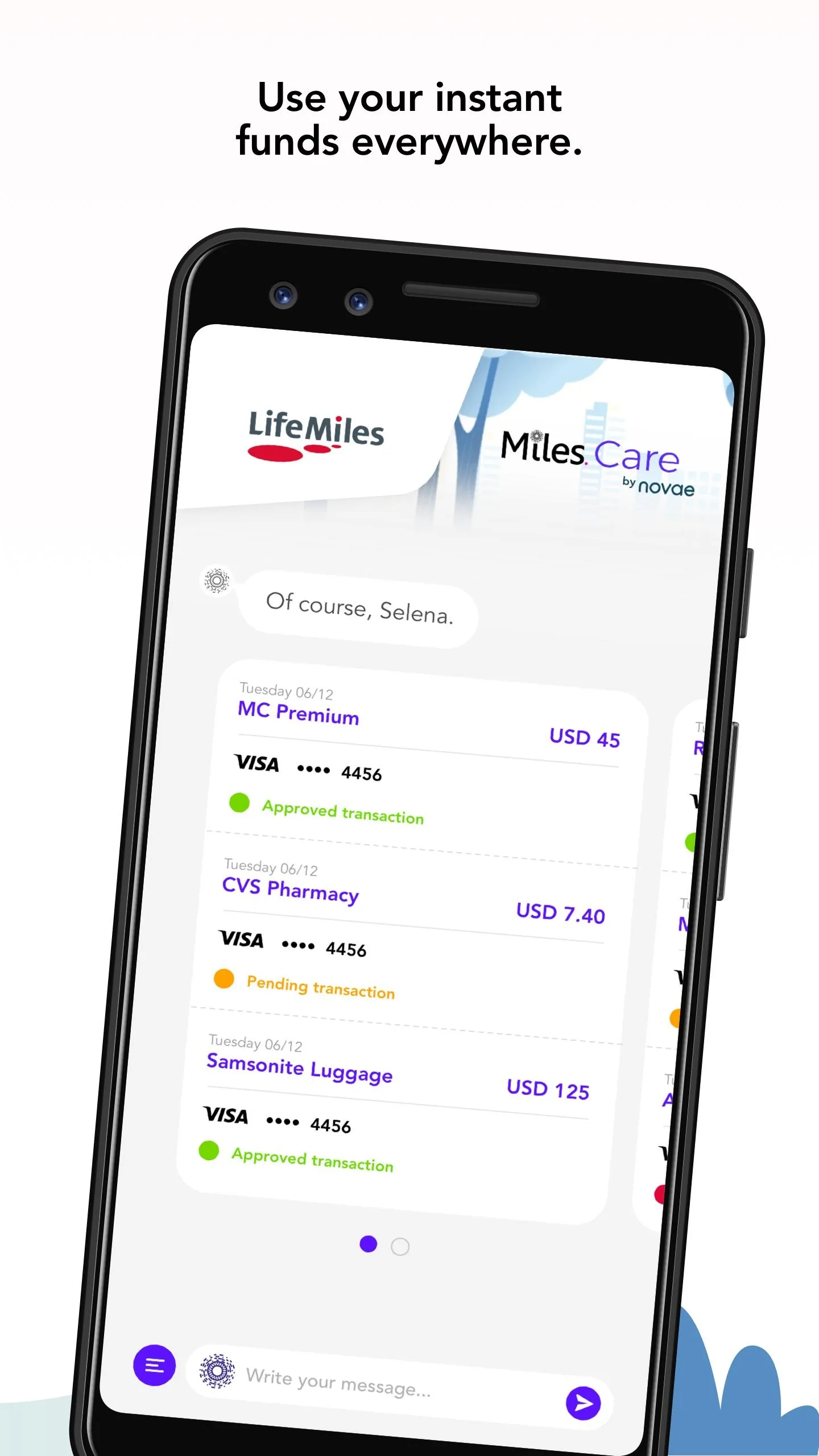 LifeMiles | Miles Care | Indus Appstore | Screenshot