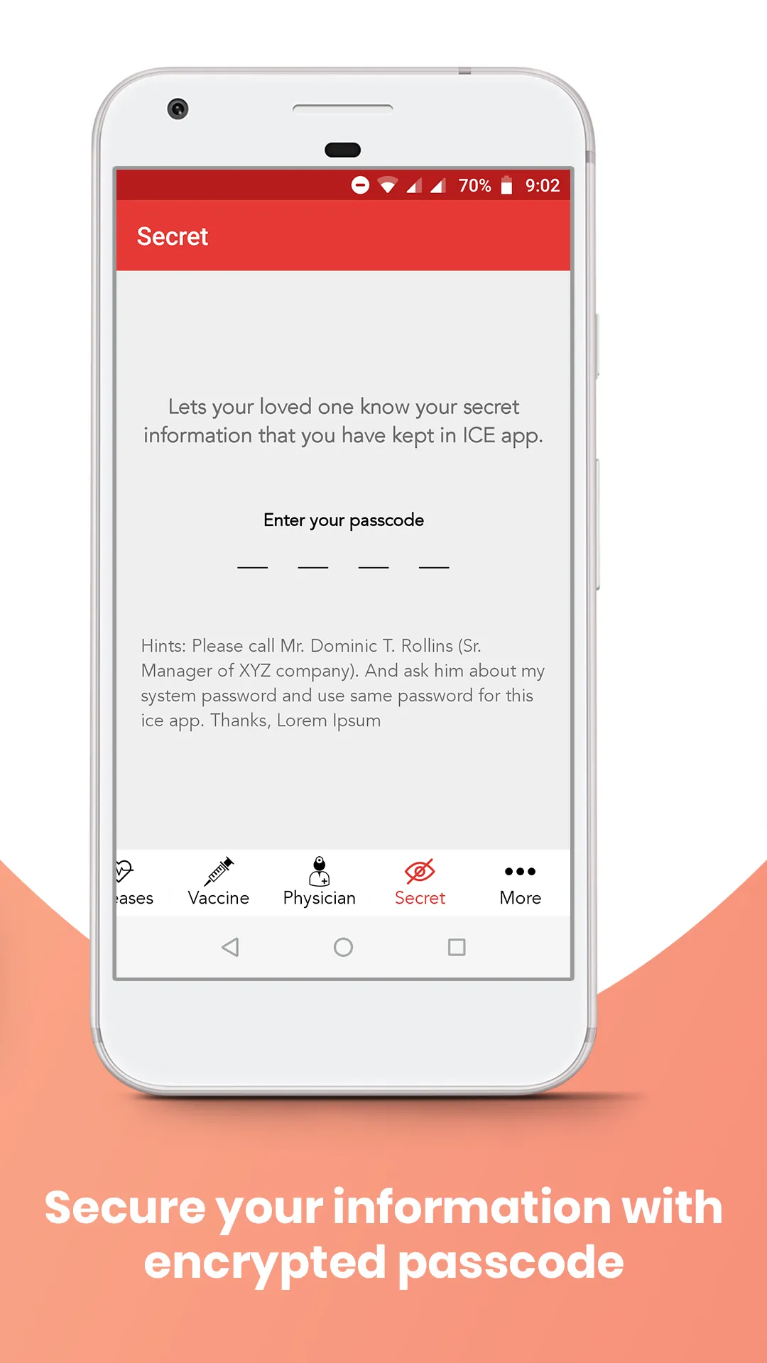 ICE - In case of Emergency | Indus Appstore | Screenshot