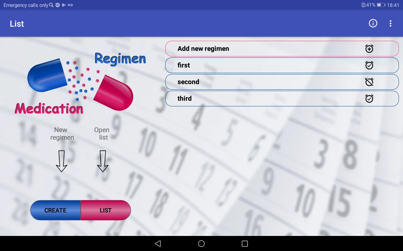 Medication regimen | Indus Appstore | Screenshot