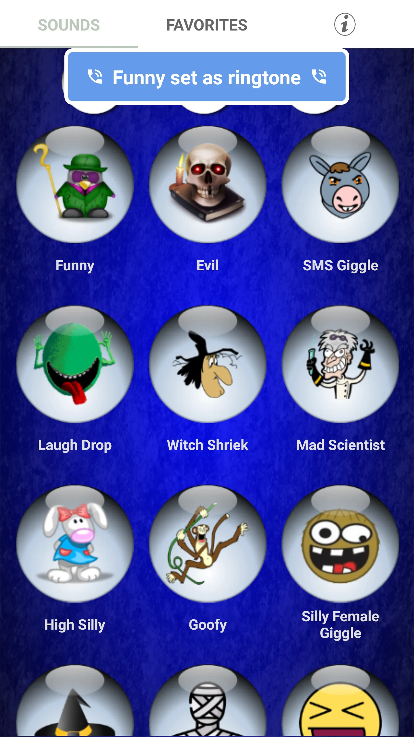 Laughing Ringtones | Indus Appstore | Screenshot