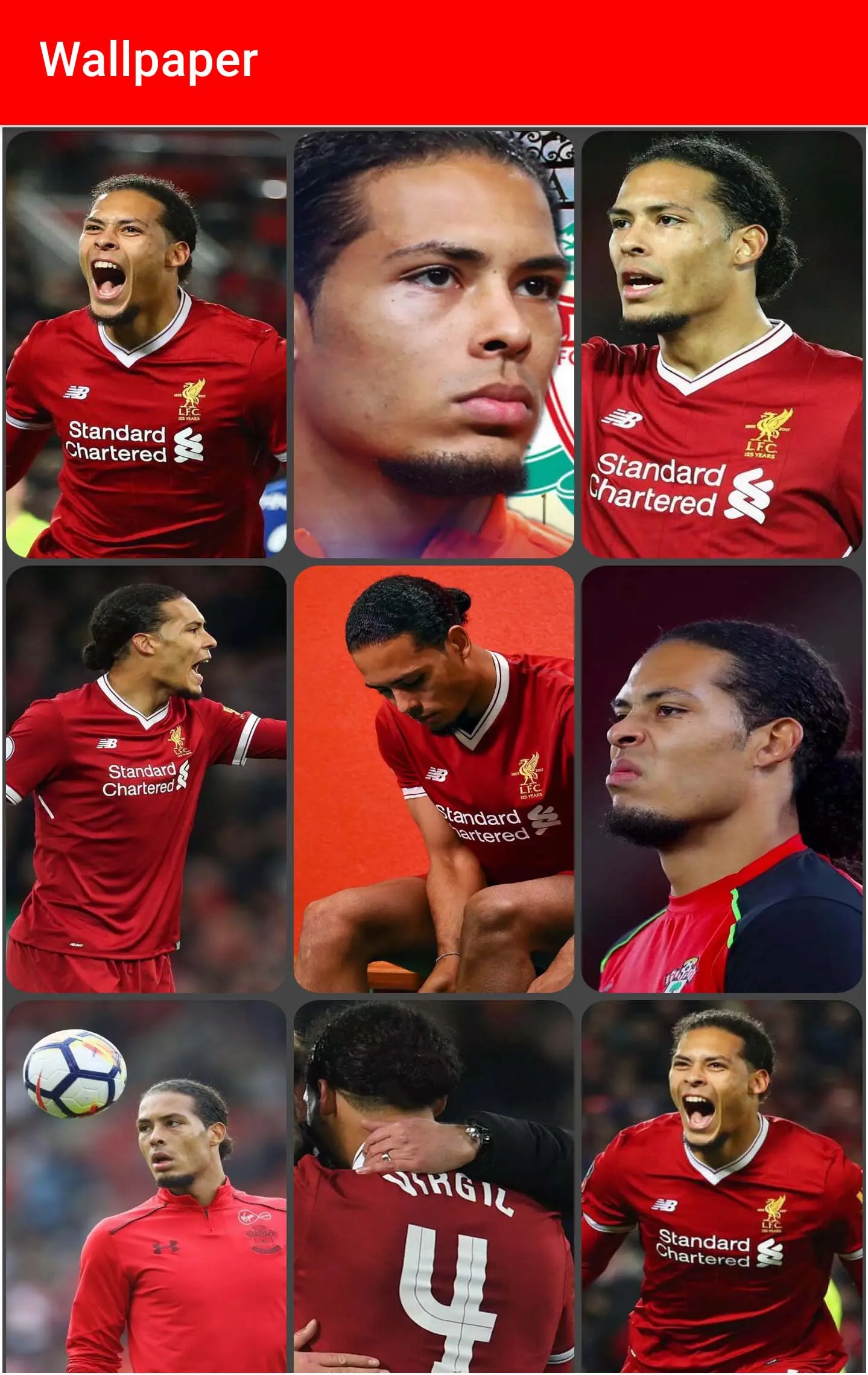 Virgil van Dijk Wallpapers,puz | Indus Appstore | Screenshot