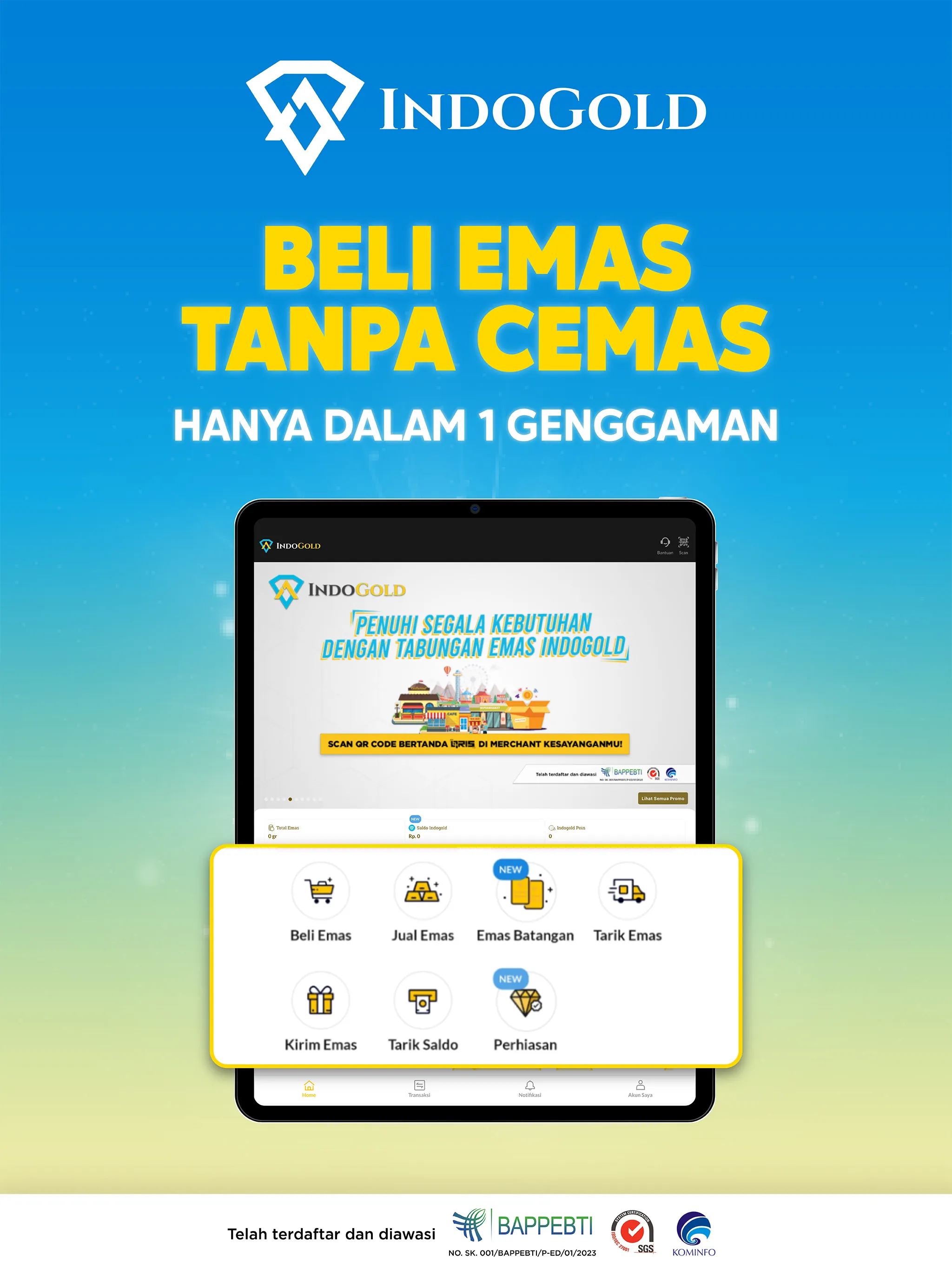 IndoGold - Jual Beli Emas Aman | Indus Appstore | Screenshot