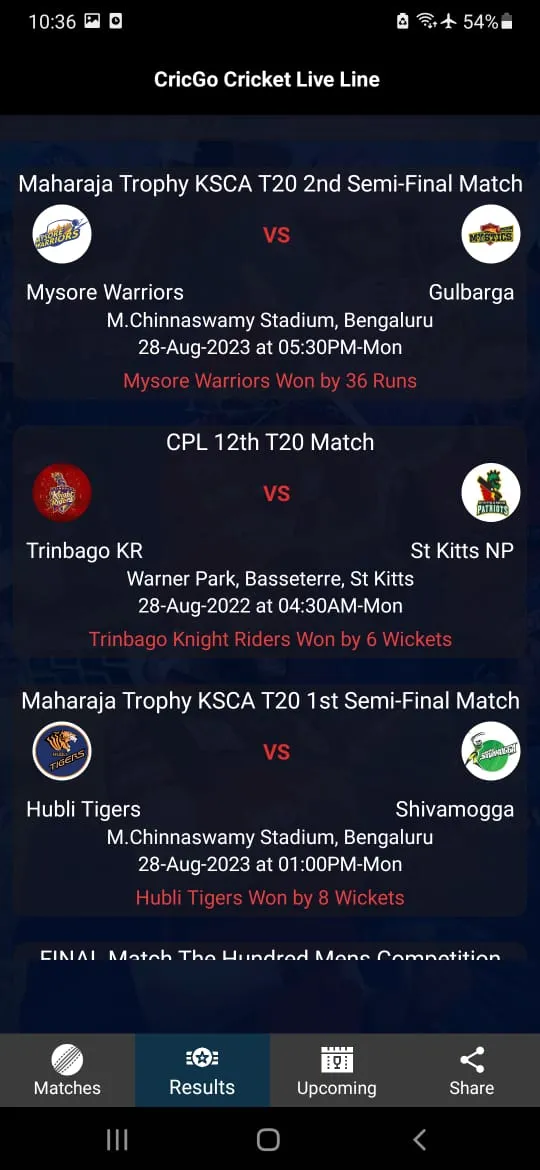 CricGo : Cricket Live Line | Indus Appstore | Screenshot