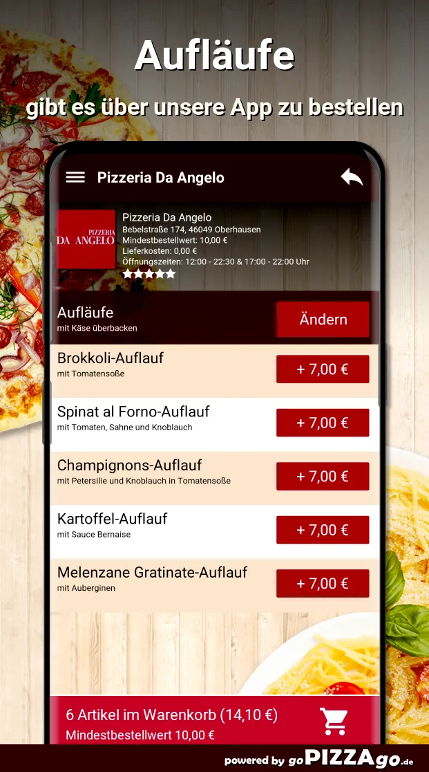 Pizzeria Da Angelo Oberhausen | Indus Appstore | Screenshot