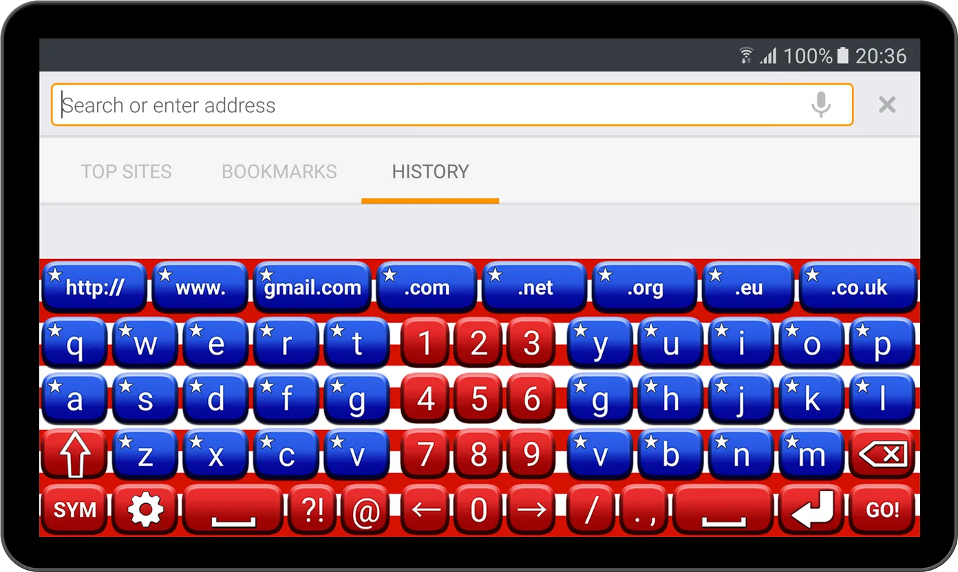 US American Keyboard | Indus Appstore | Screenshot