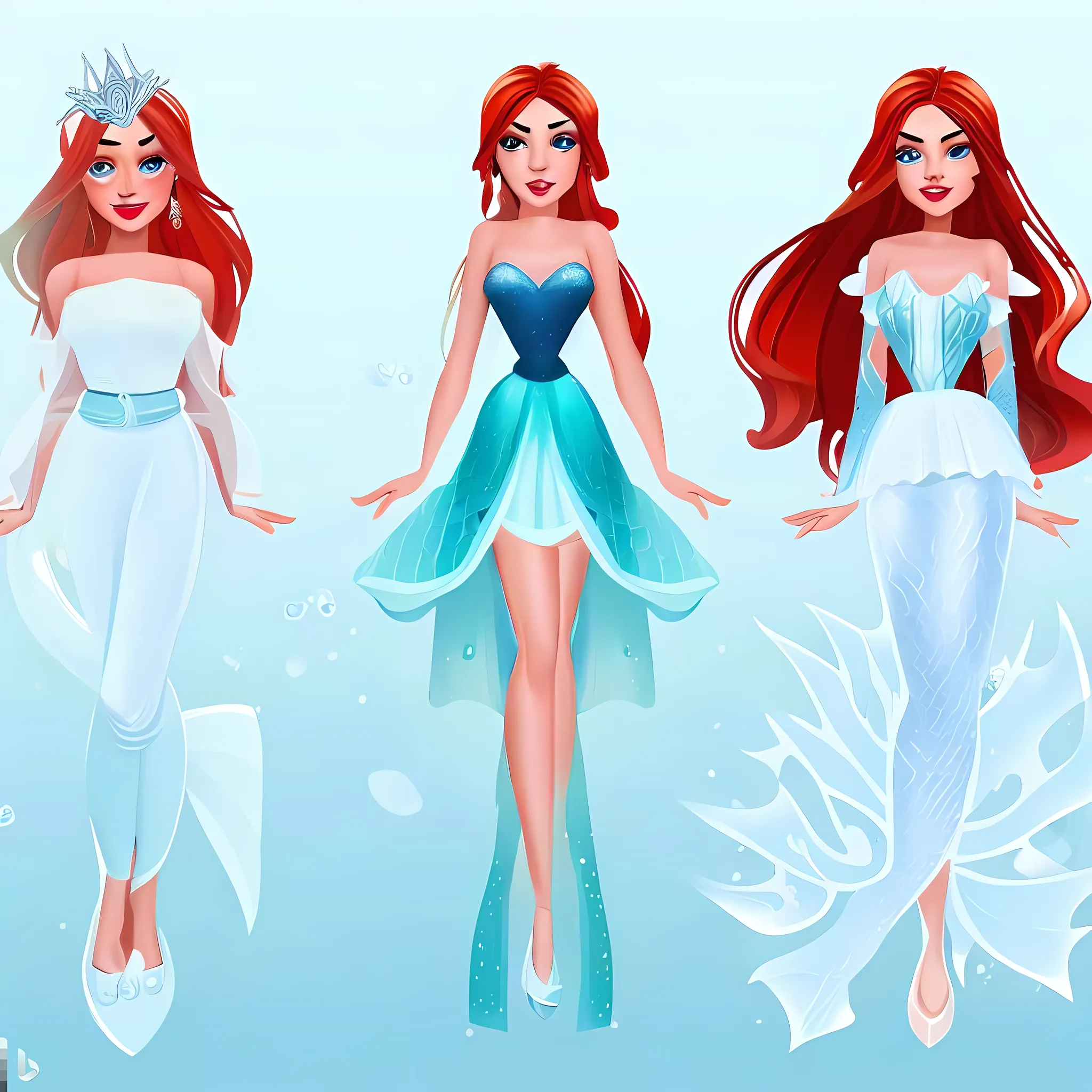 Undersea Princess Style Model | Indus Appstore | Screenshot