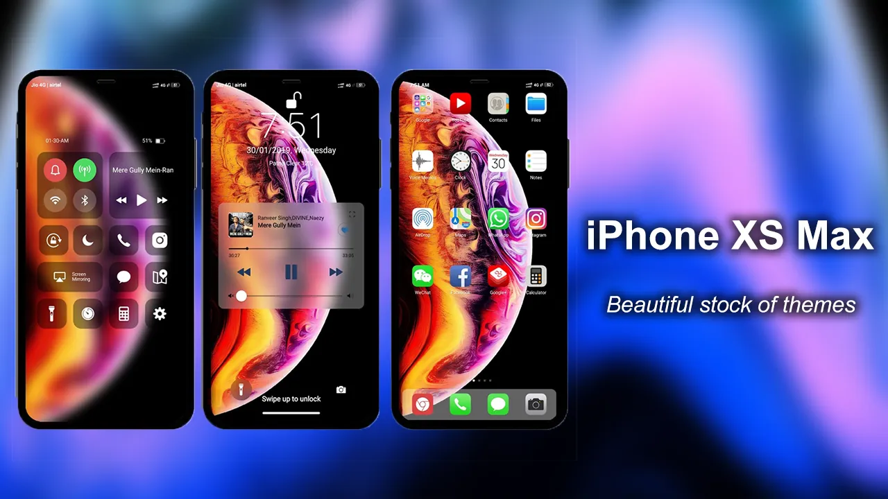 iPhone XS Max Launcher 2024 | Indus Appstore | Screenshot