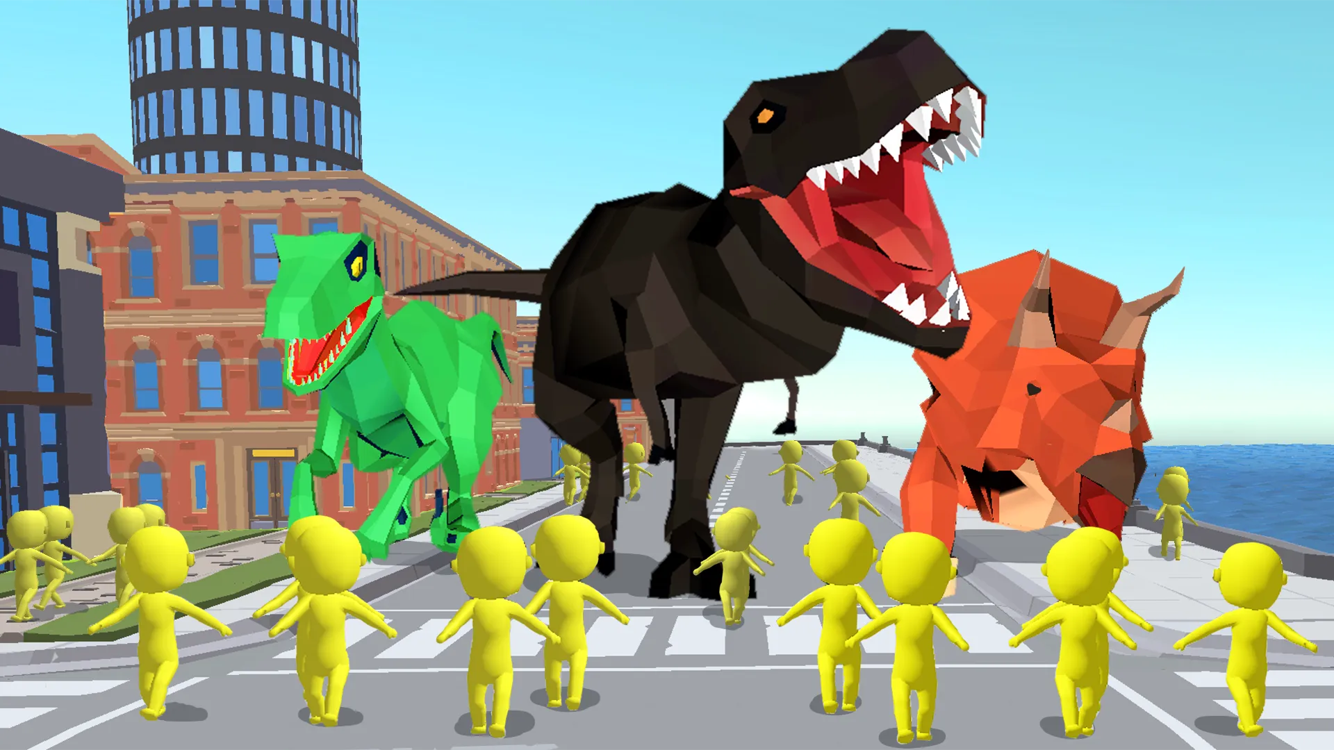 Dinosaur Rampage | Indus Appstore | Screenshot