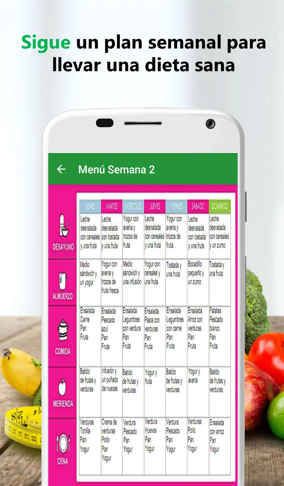 Dieta sana para perder peso | Indus Appstore | Screenshot