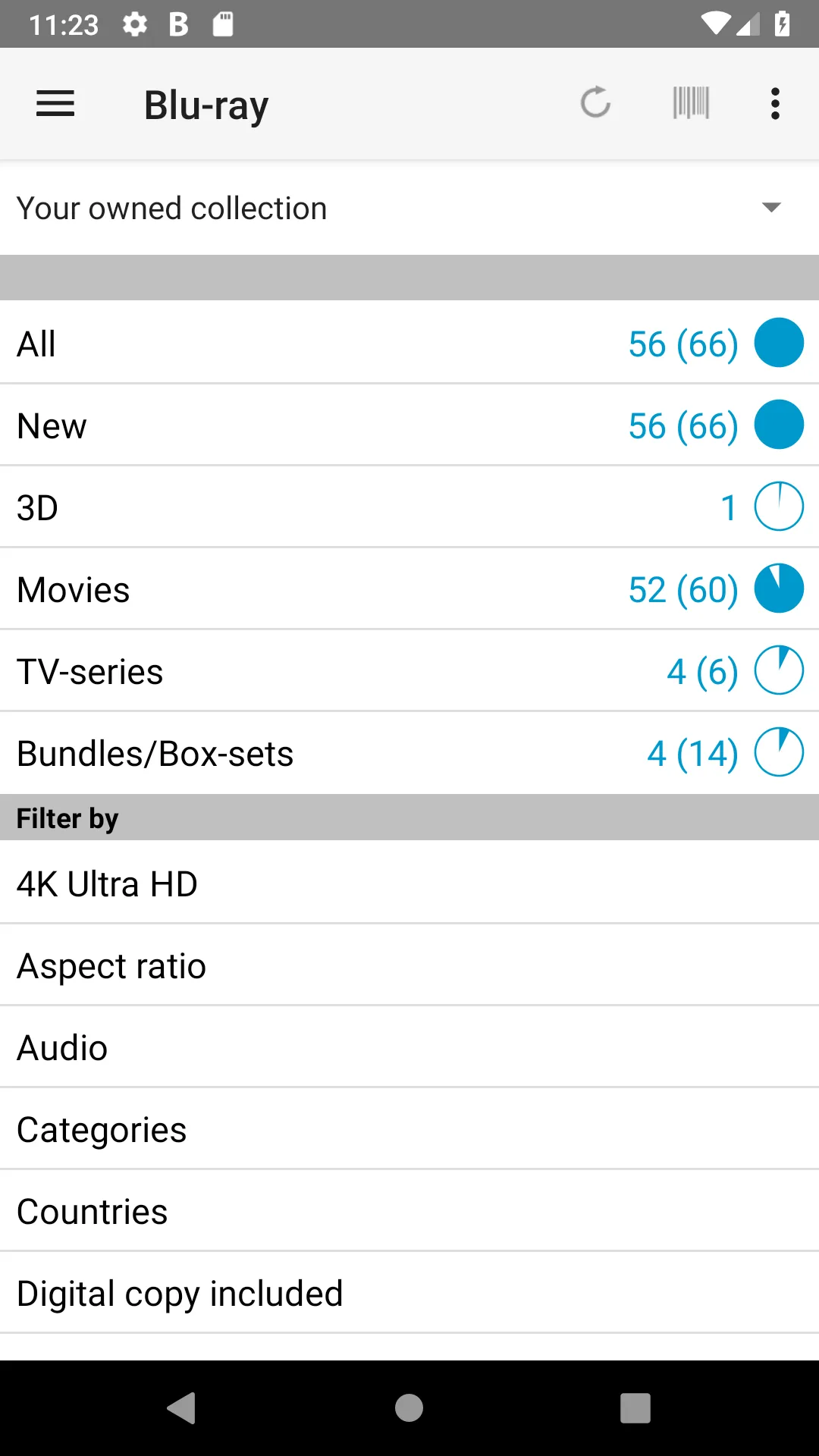 My Movies by Blu-ray.com | Indus Appstore | Screenshot