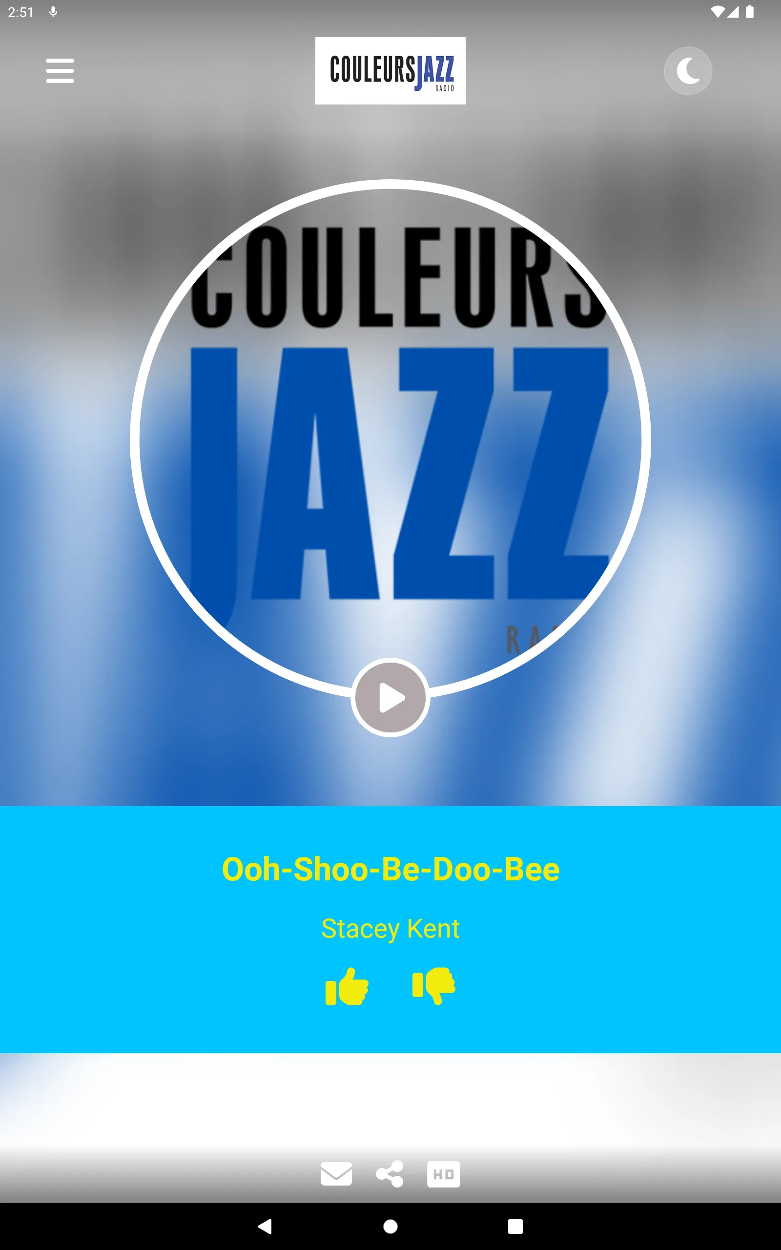 Couleurs Jazz Radio | Indus Appstore | Screenshot