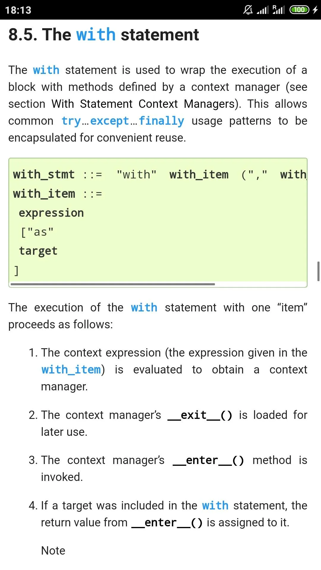 Python 3.7 Docs | Indus Appstore | Screenshot