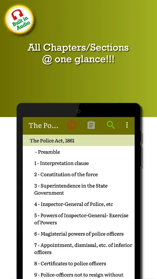 Police Act 1861 (PA) | Indus Appstore | Screenshot