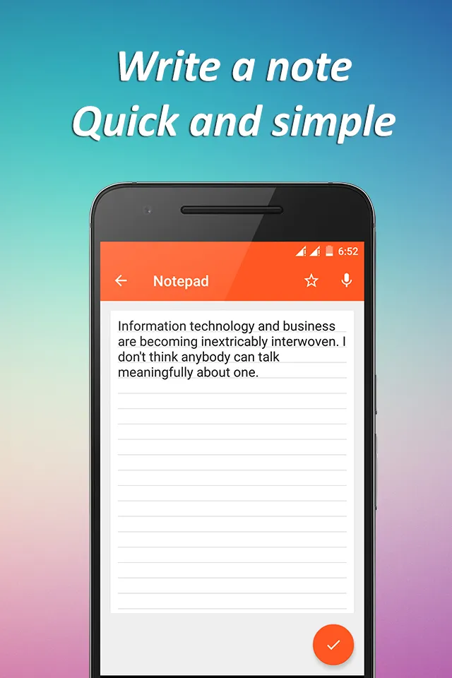 Notepad - With Lock, Backup | Indus Appstore | Screenshot