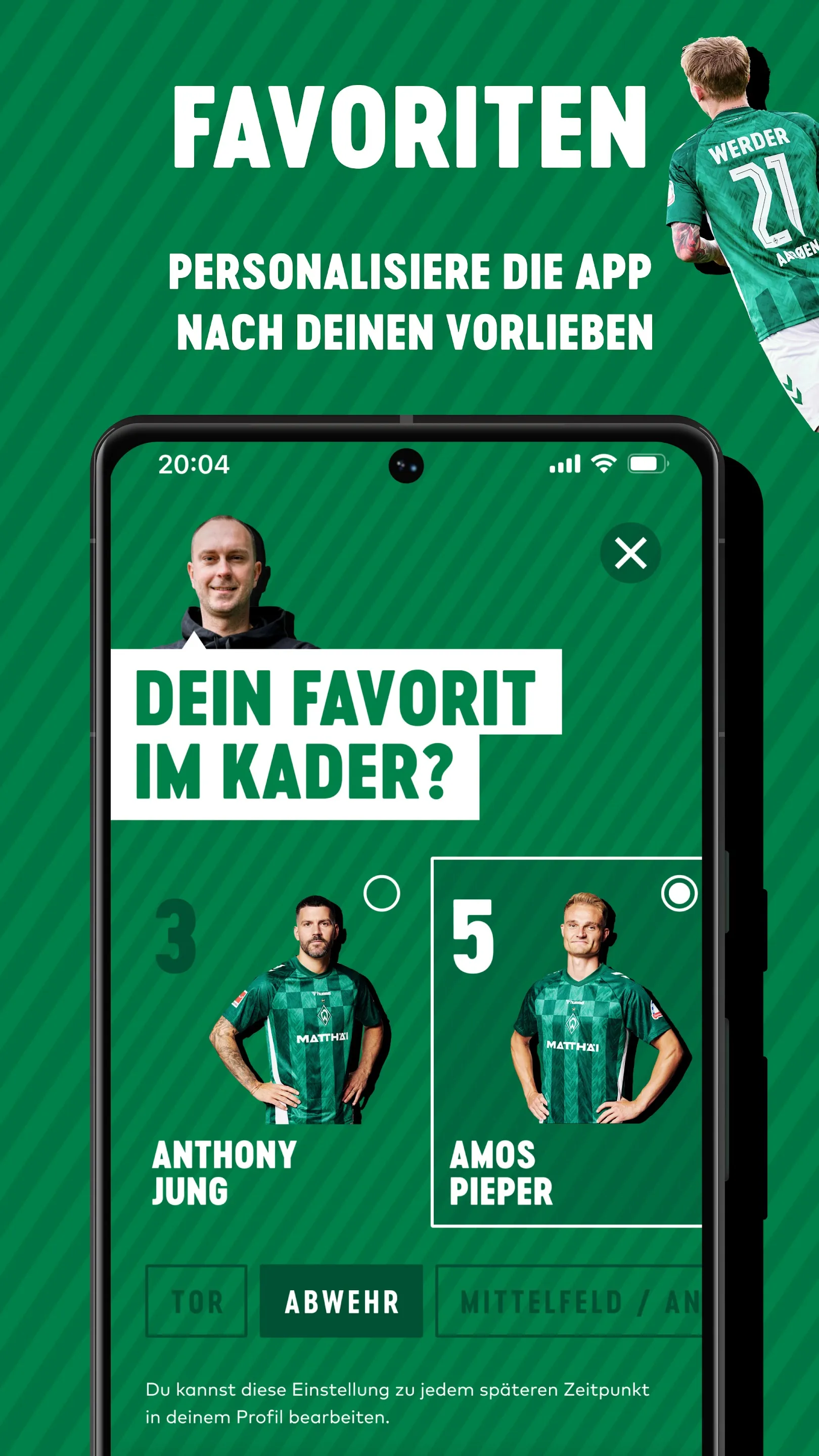 SV Werder Bremen | Indus Appstore | Screenshot