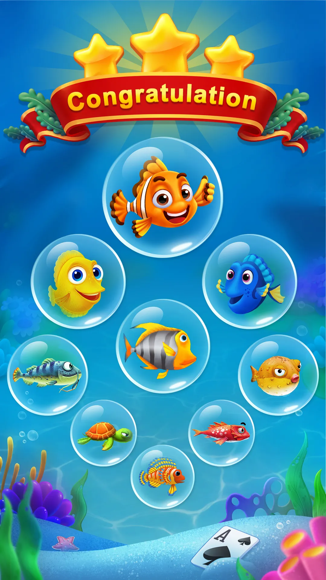 Solitaire - Fishland | Indus Appstore | Screenshot