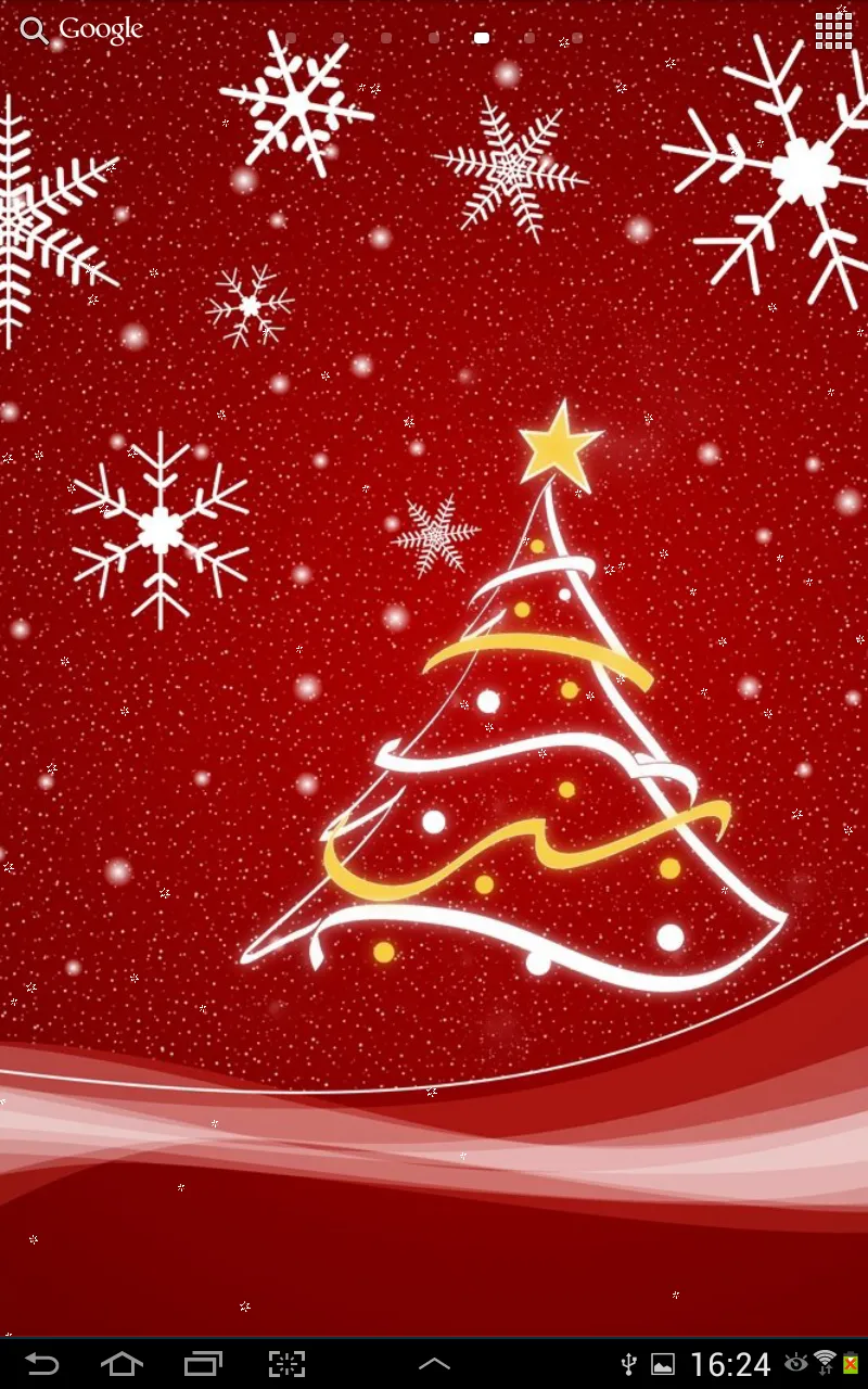 Happy Christmas Live Wallpaper | Indus Appstore | Screenshot