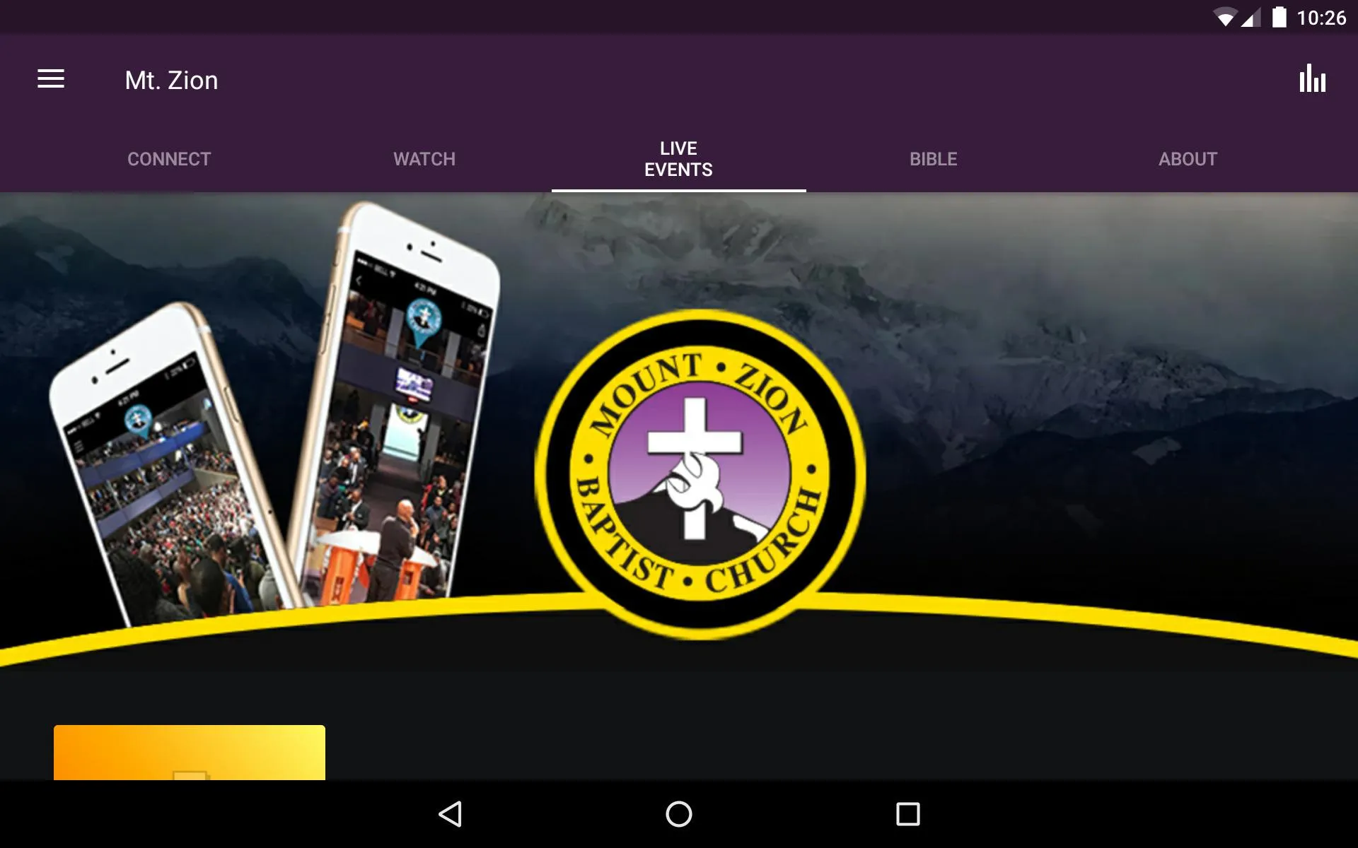 Mt. Zion Baptist Church | Indus Appstore | Screenshot