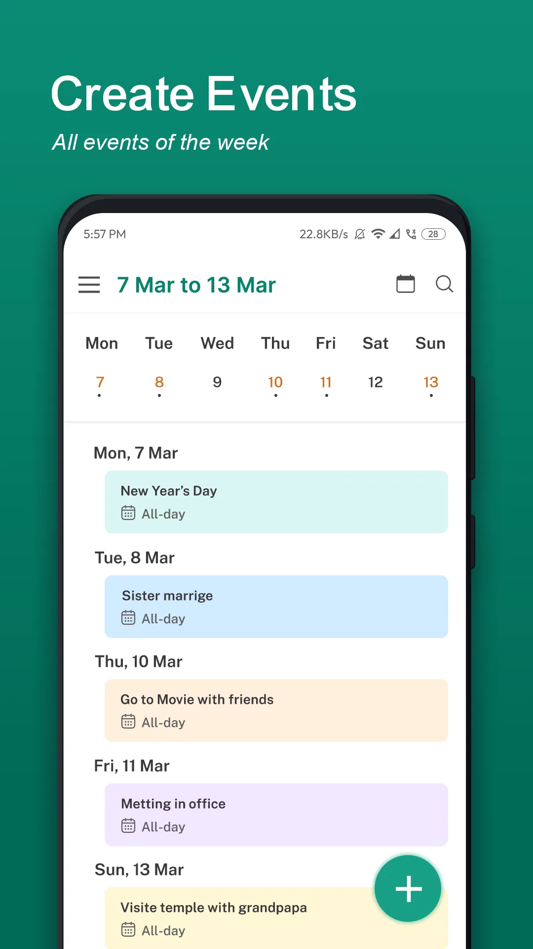 Calendar 2025 | Indus Appstore | Screenshot