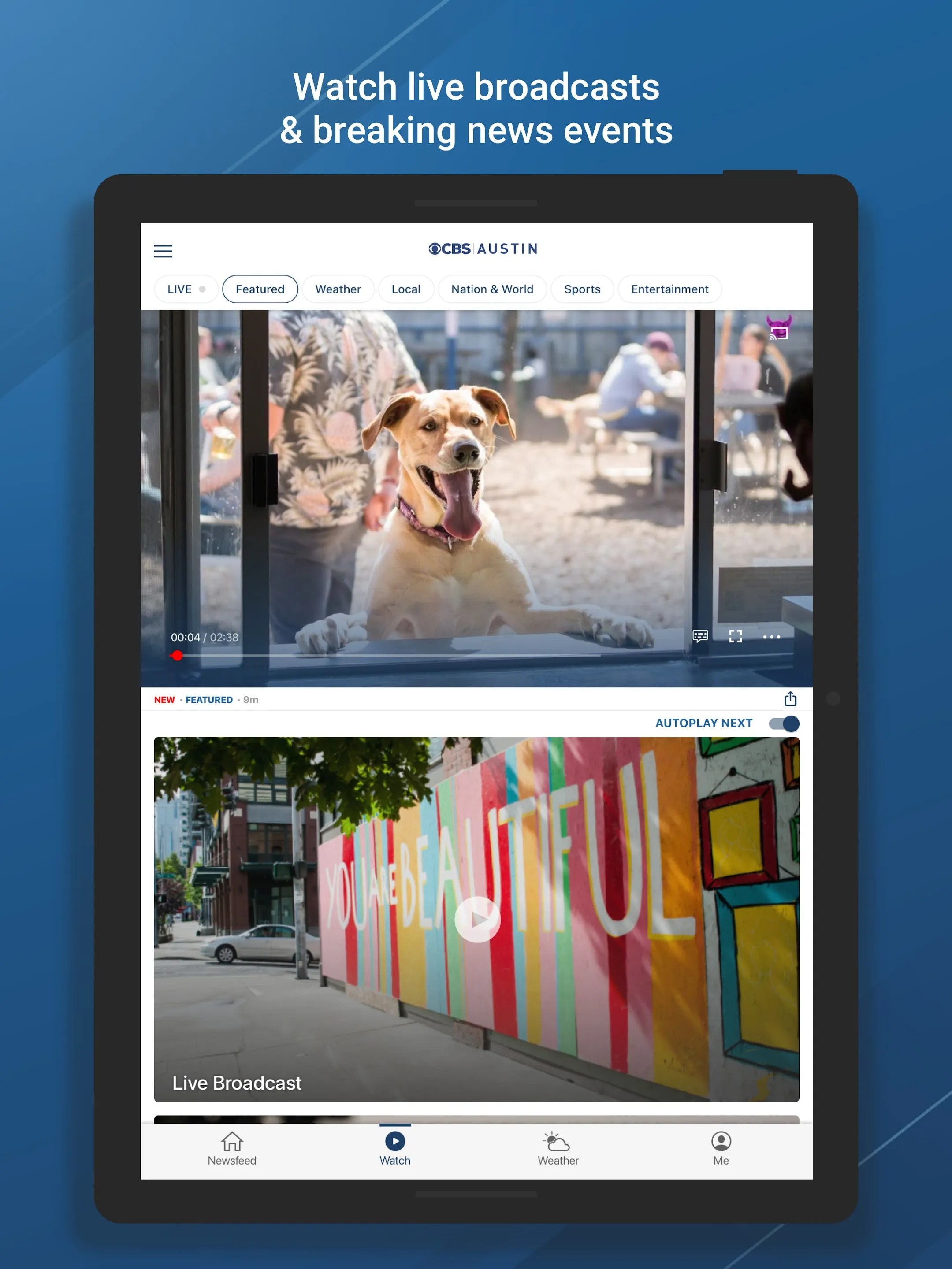 CBS Austin News | Indus Appstore | Screenshot