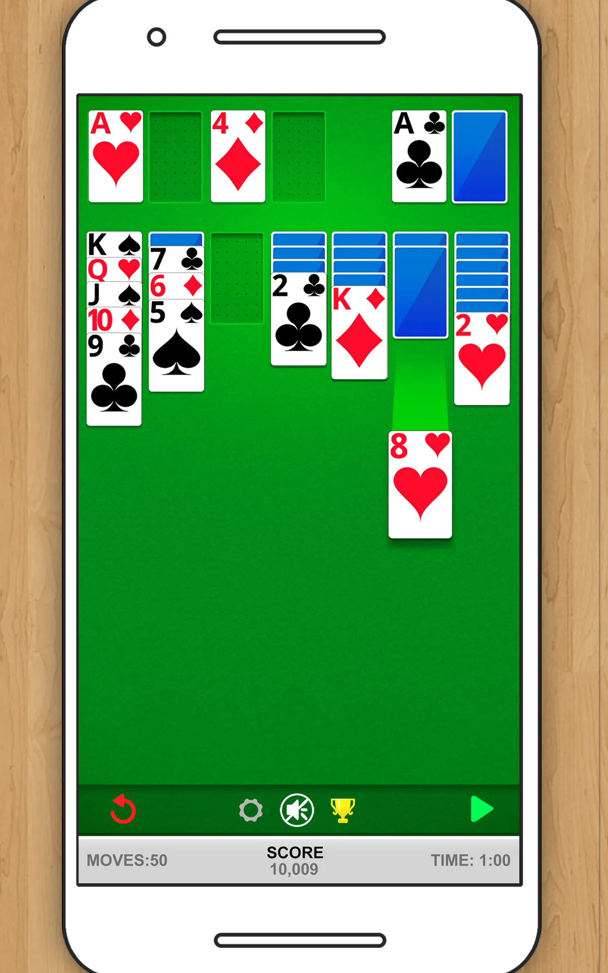 SOLITAIRE CLASSIC CARD GAME | Indus Appstore | Screenshot