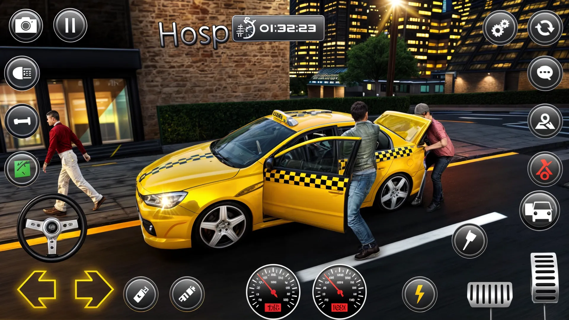 Crazy Car Taxi Simulator | Indus Appstore | Screenshot