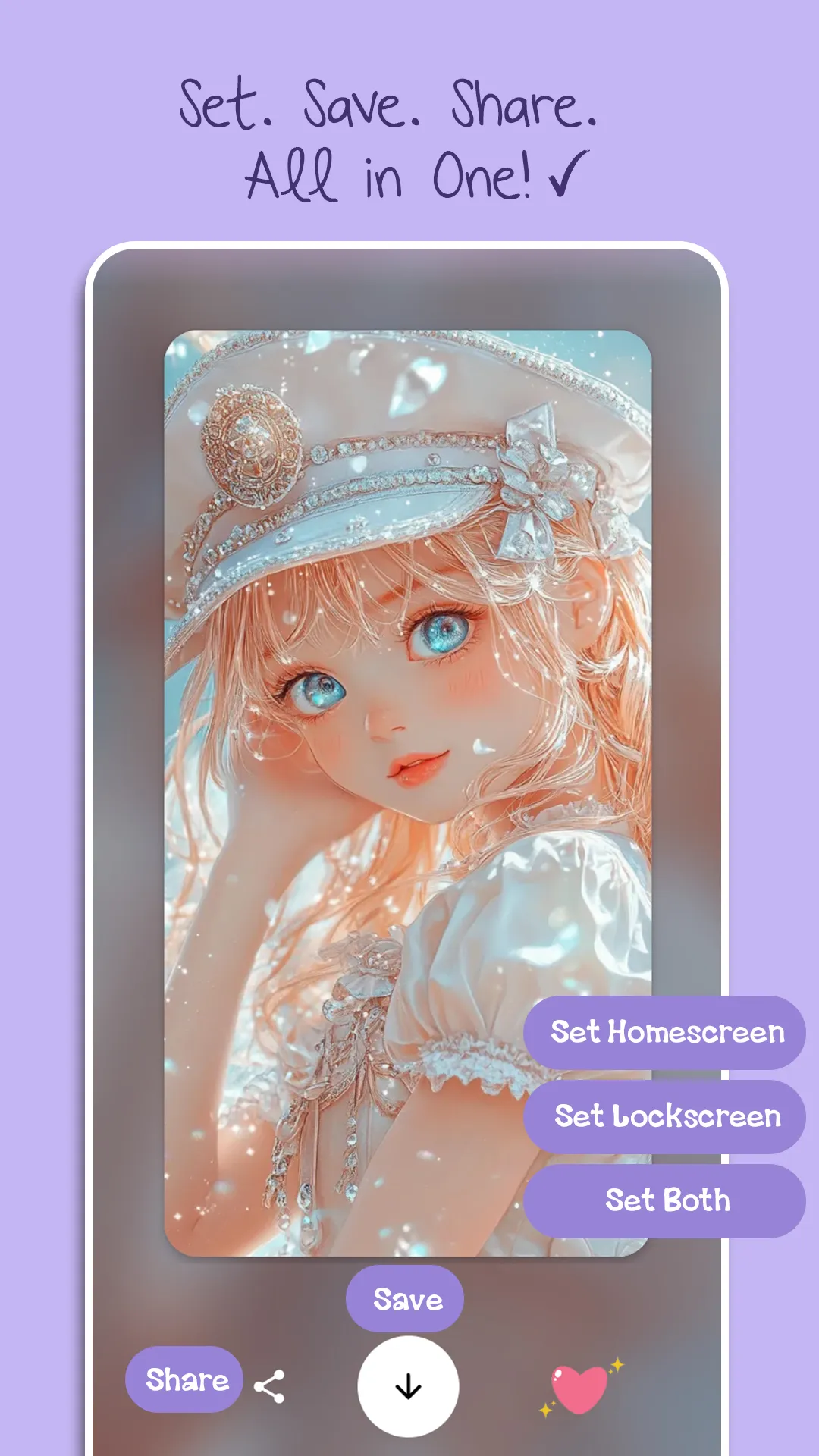 Cute Wallpapers for Girls | Indus Appstore | Screenshot