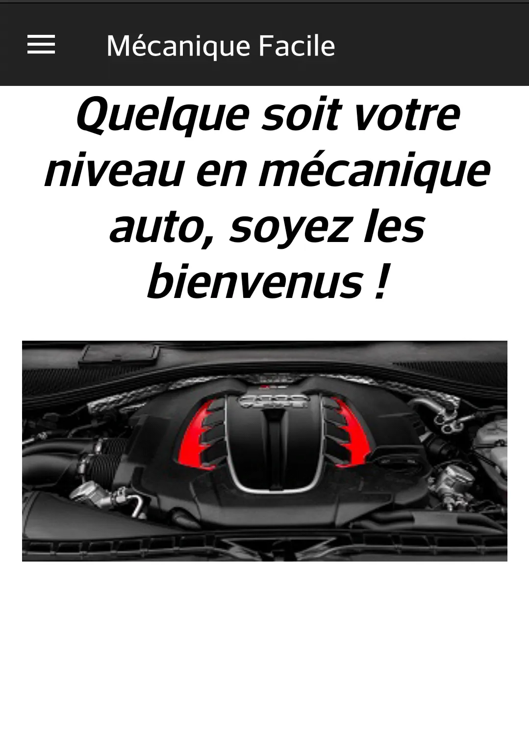 Mécanique Auto Facile | Indus Appstore | Screenshot