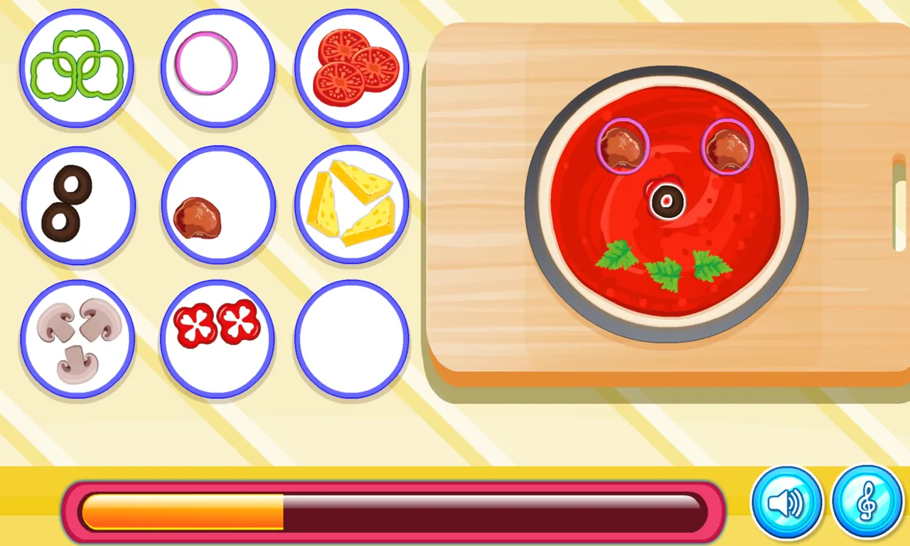 Yummy Pizza, Cooking Game | Indus Appstore | Screenshot