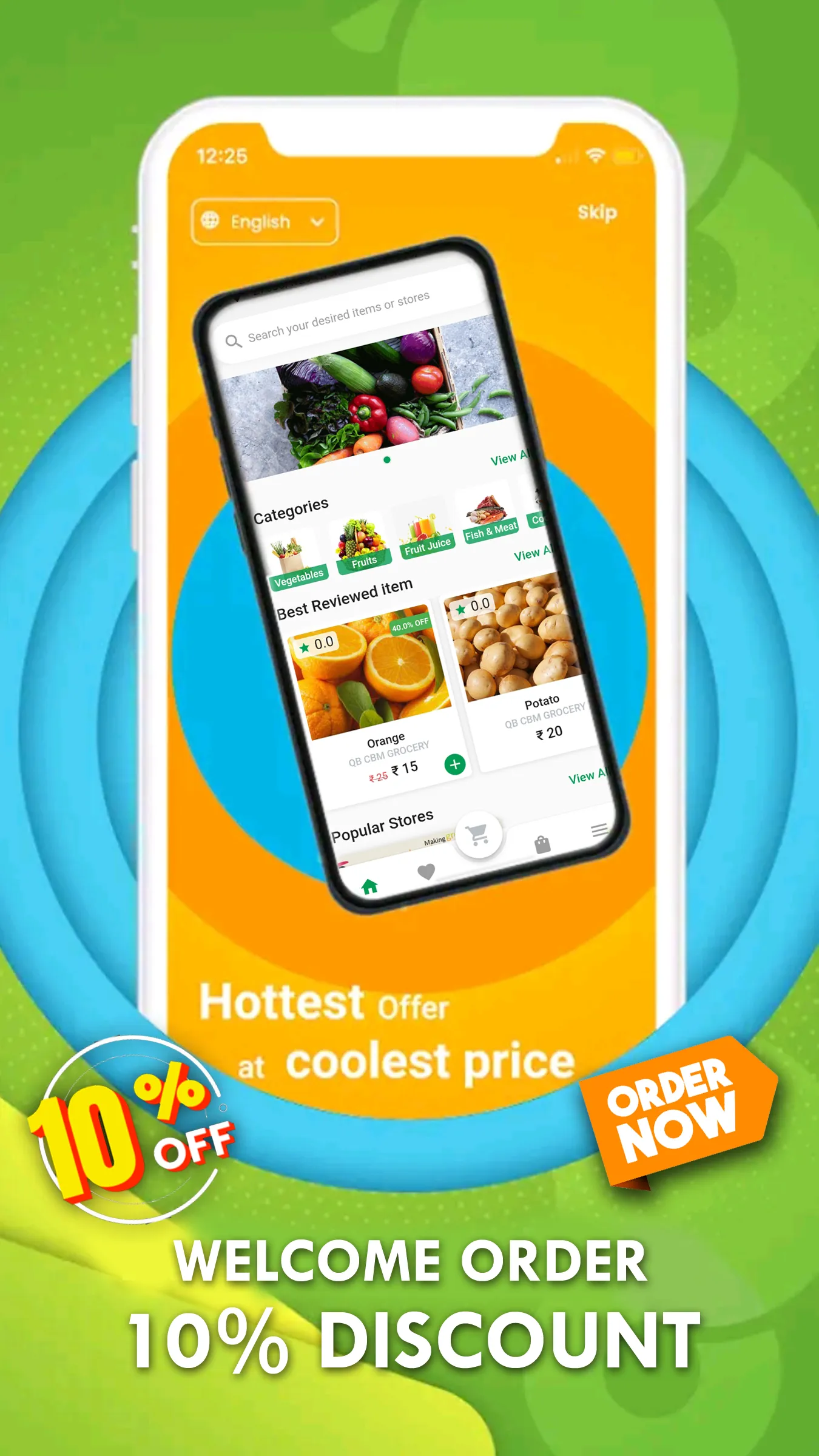 QuickBro : Food delivery &more | Indus Appstore | Screenshot