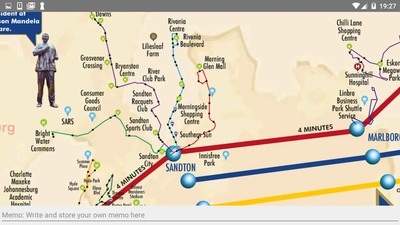 JOHANNESBURG GAUTRAIN MAP | Indus Appstore | Screenshot