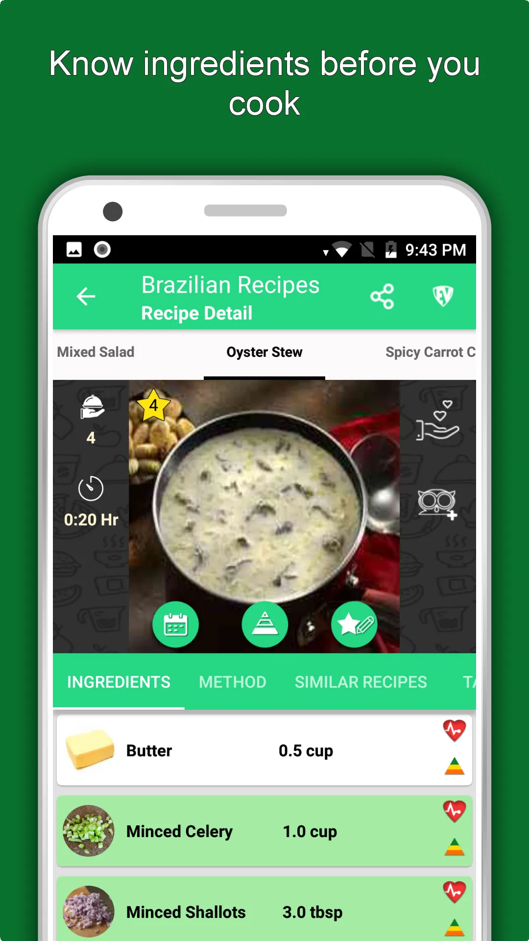 Brazilian Food Recipes Offline | Indus Appstore | Screenshot