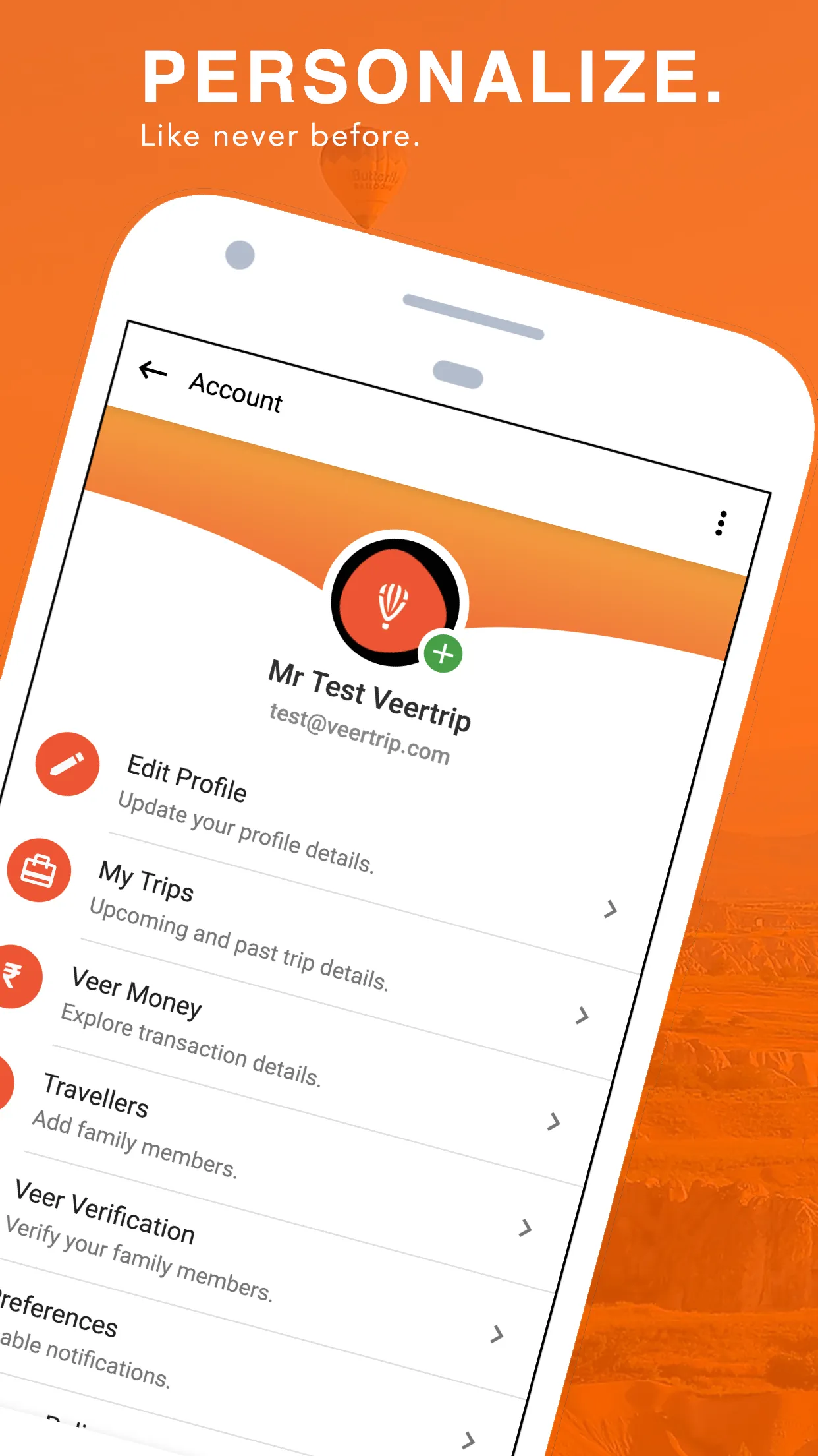 Veertrip -App for the forces | Indus Appstore | Screenshot