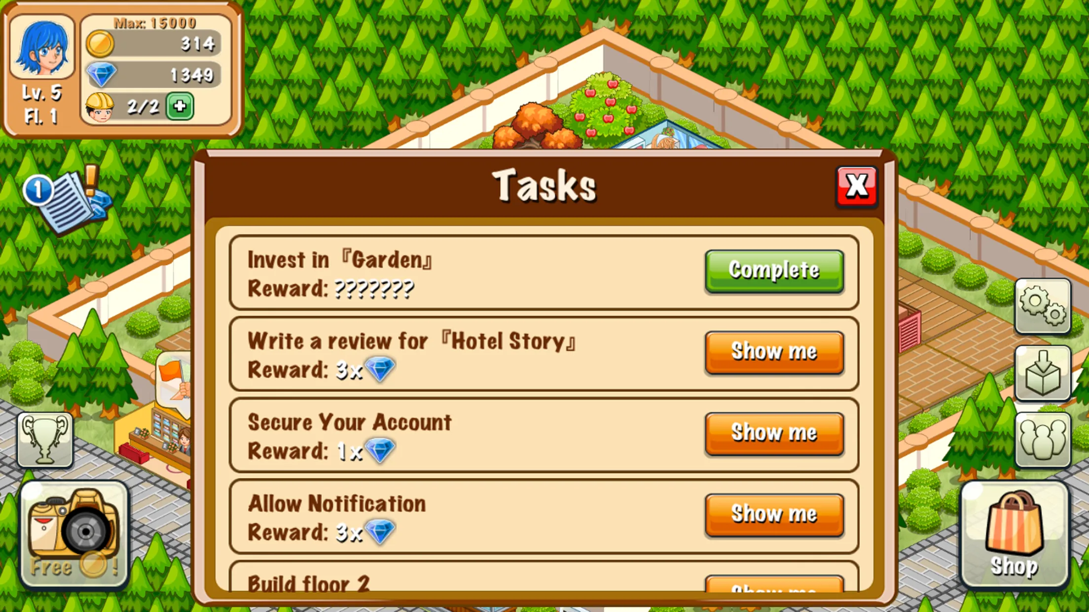 Hotel Story: Resort Simulation | Indus Appstore | Screenshot