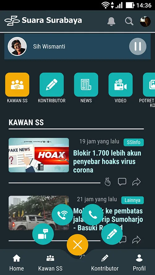 Suara Surabaya Mobile | Indus Appstore | Screenshot