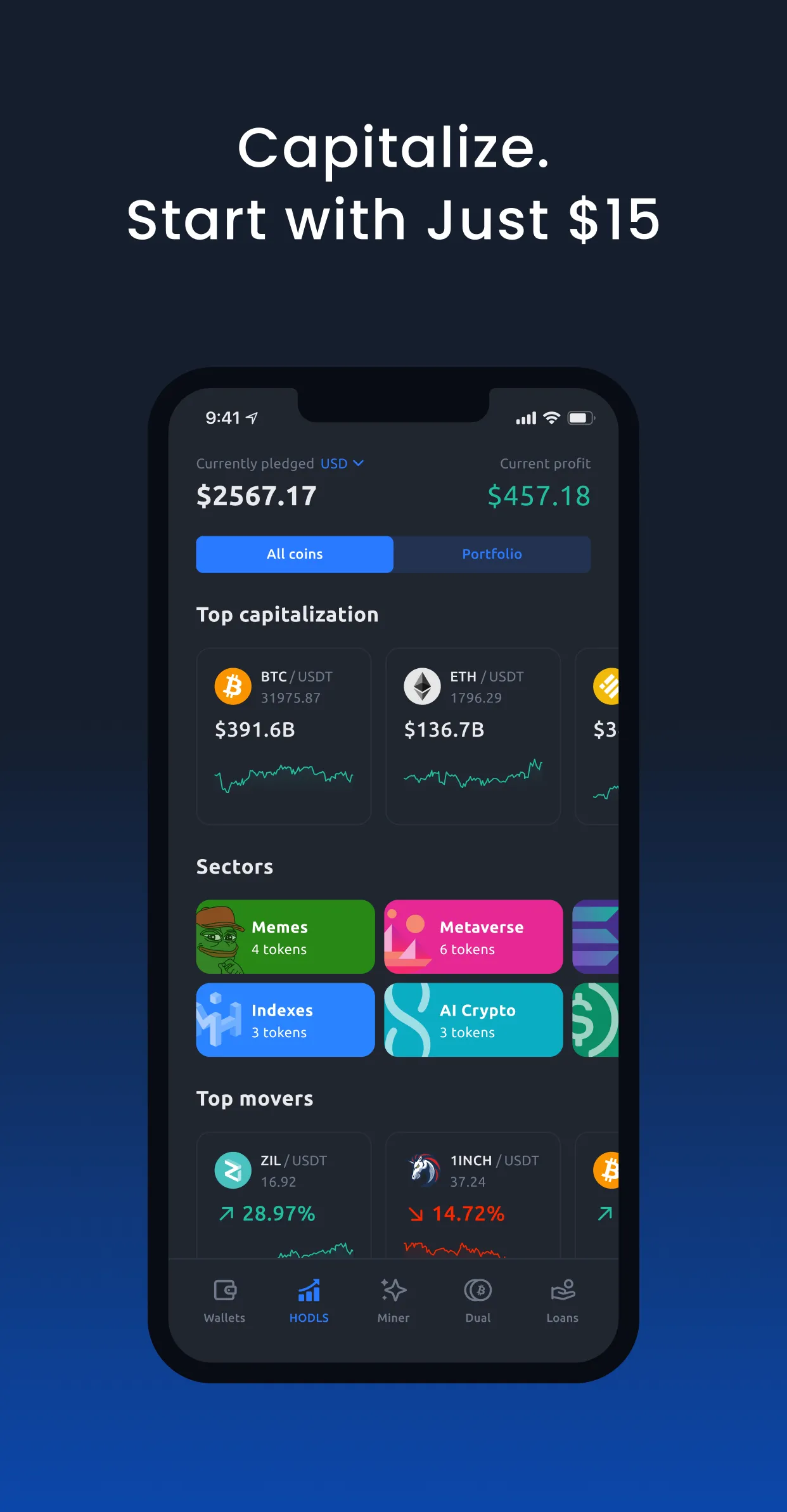 YouHodler: BTC & Crypto Wallet | Indus Appstore | Screenshot