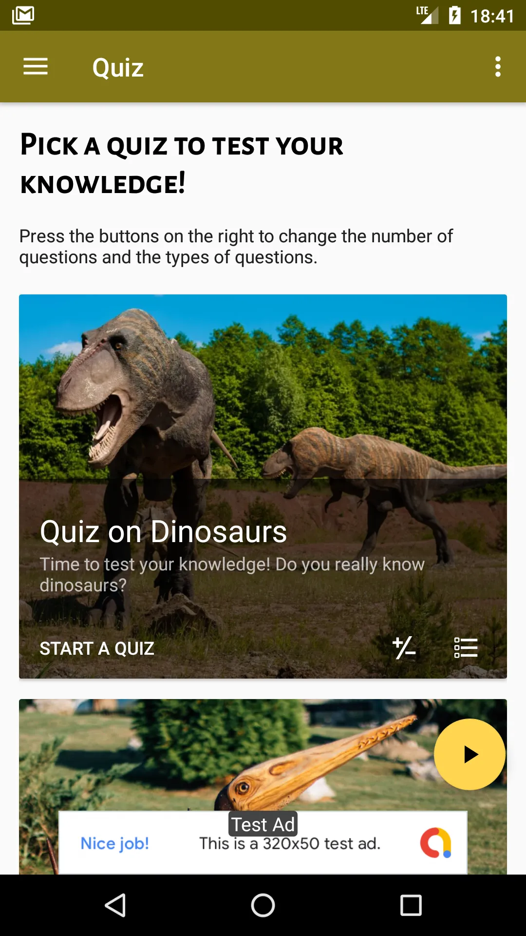 World of Dinosaurs | Indus Appstore | Screenshot