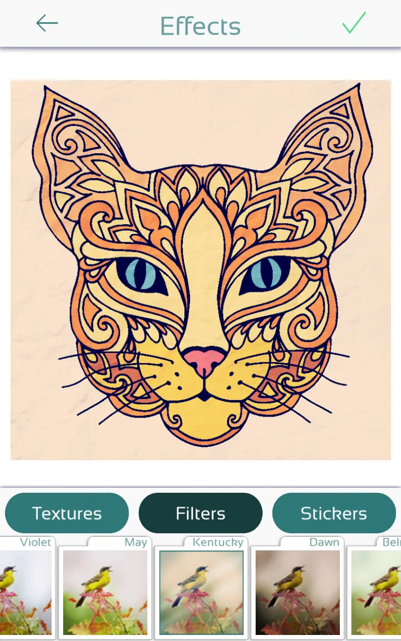 Cat Coloring Pages for Adults | Indus Appstore | Screenshot