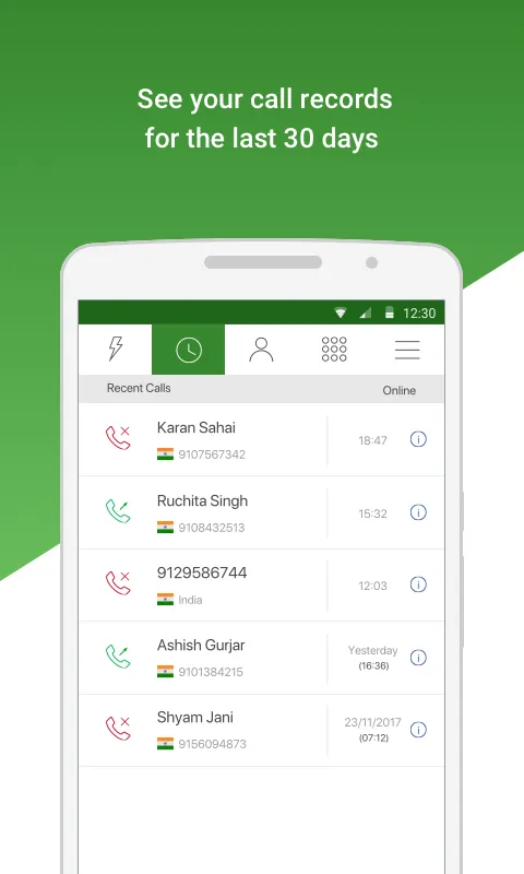 Call India Unlimited | Indus Appstore | Screenshot