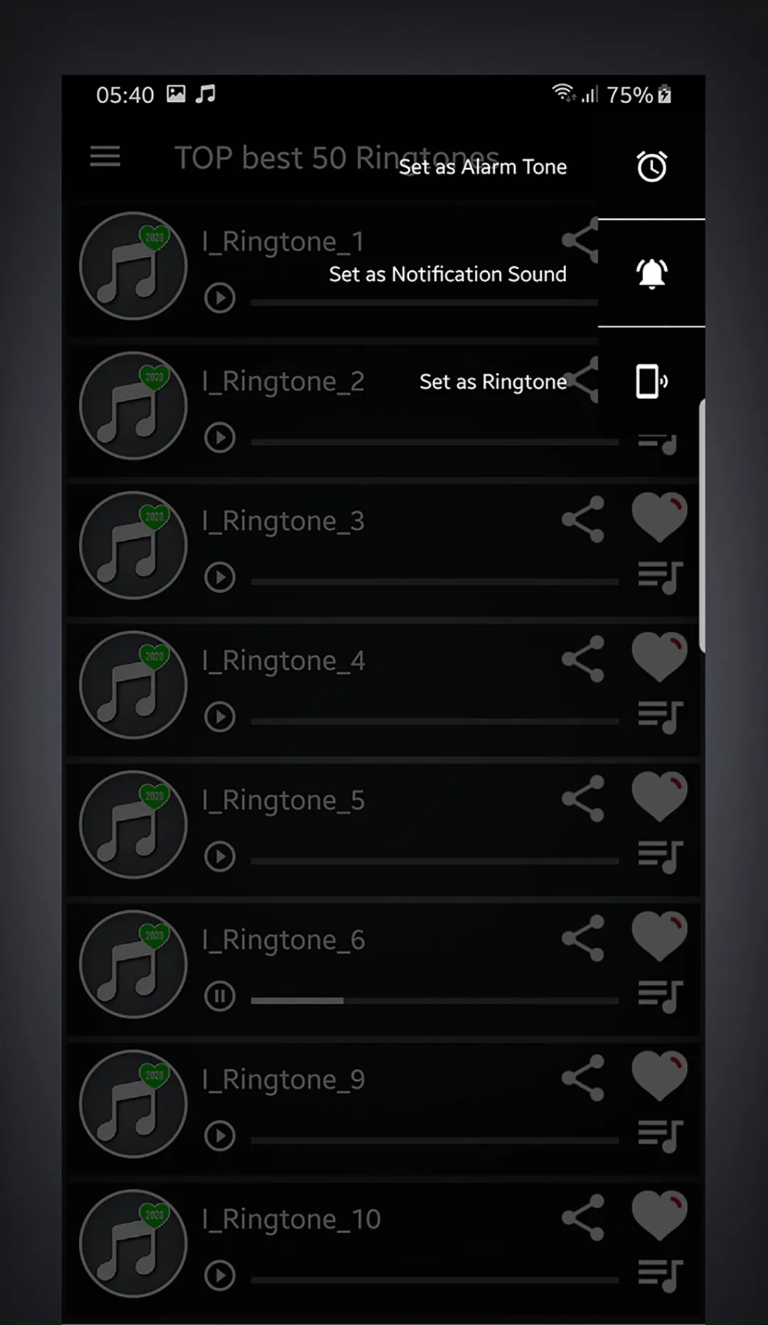 Ringtones iphone for Android | Indus Appstore | Screenshot