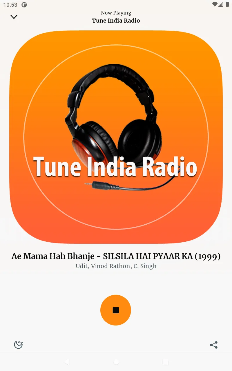 Tune India Radio: Hindi Radio | Indus Appstore | Screenshot