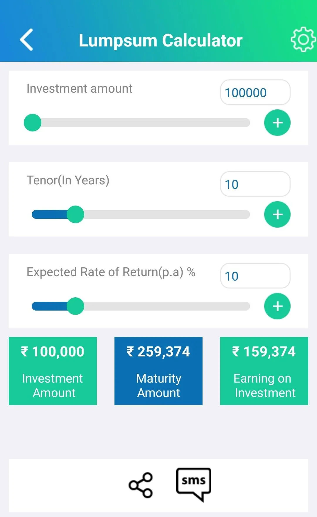 SIP Calculator - Your Mutual F | Indus Appstore | Screenshot