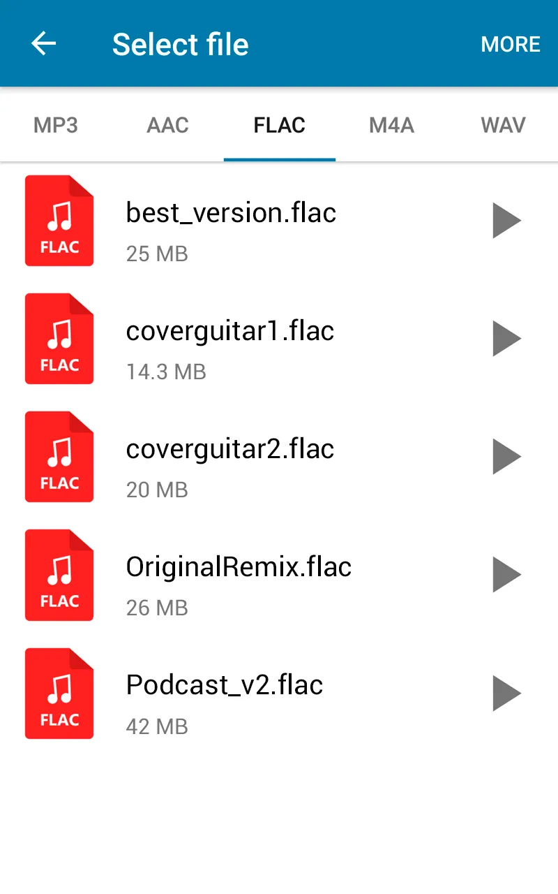 MP3 Converter Edit Music files | Indus Appstore | Screenshot