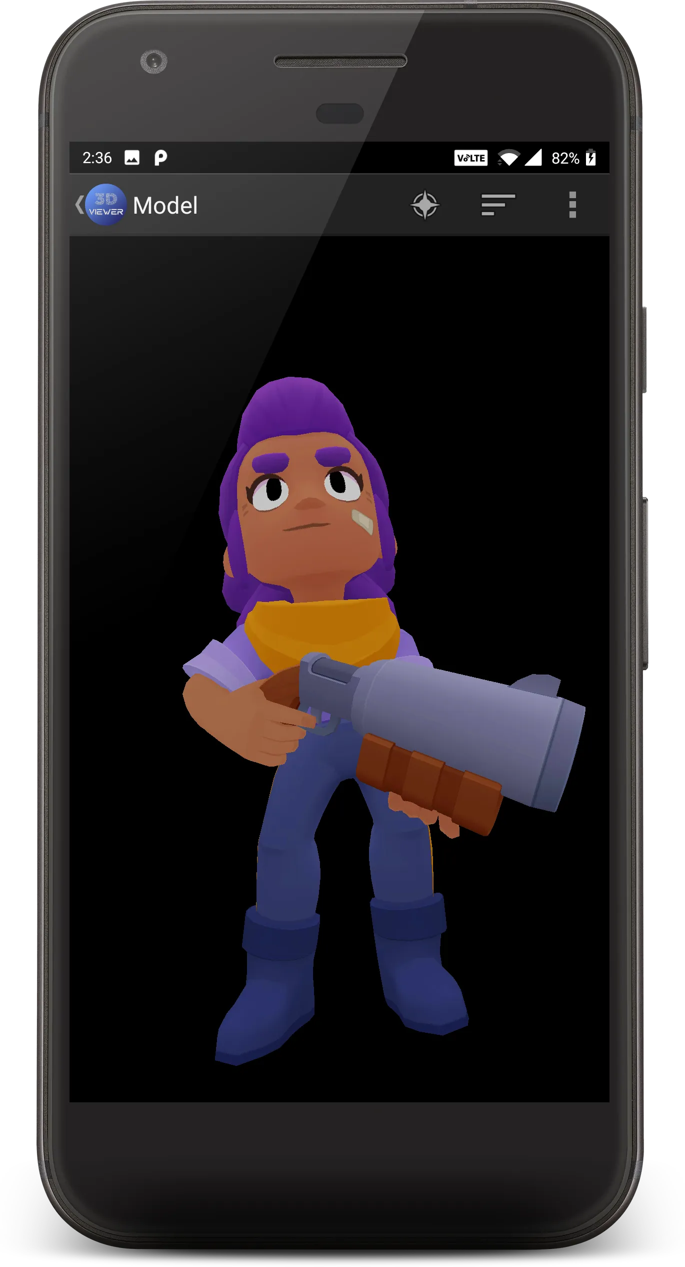 3D Model Viewer - OBJ/STL/DAE | Indus Appstore | Screenshot