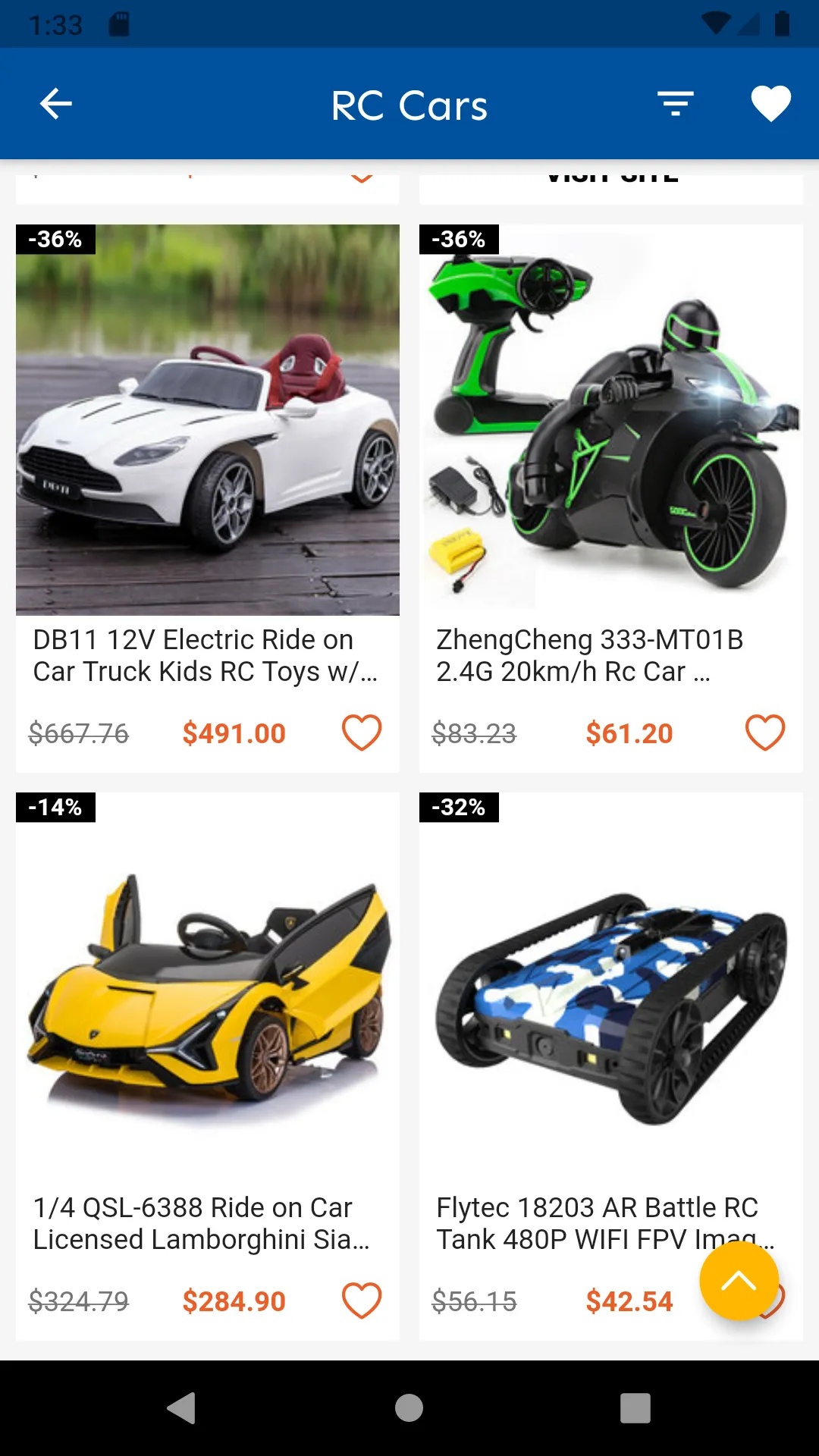 RC Cars toys online shopping | Indus Appstore | Screenshot