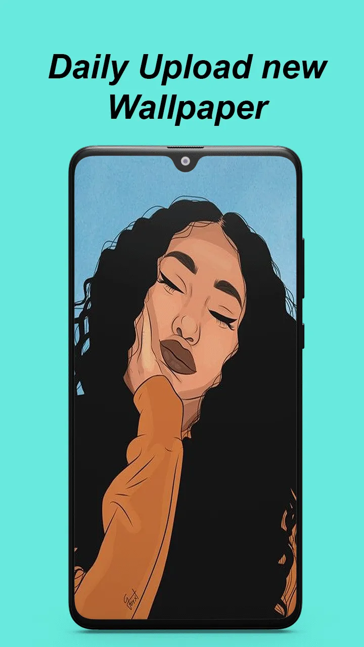 Melanin Wallpaper - Black Girl | Indus Appstore | Screenshot