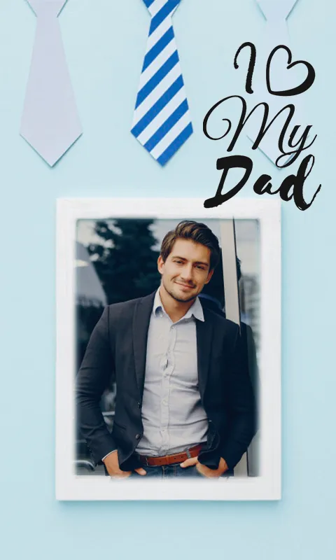 Fathers Day Photo Frame 2022 | Indus Appstore | Screenshot