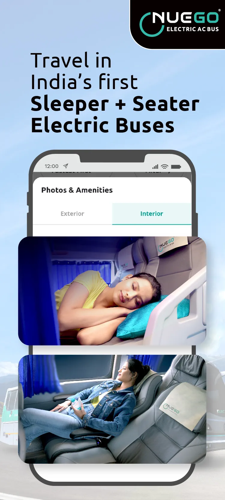 NueGo Bus Ticket Booking App | Indus Appstore | Screenshot