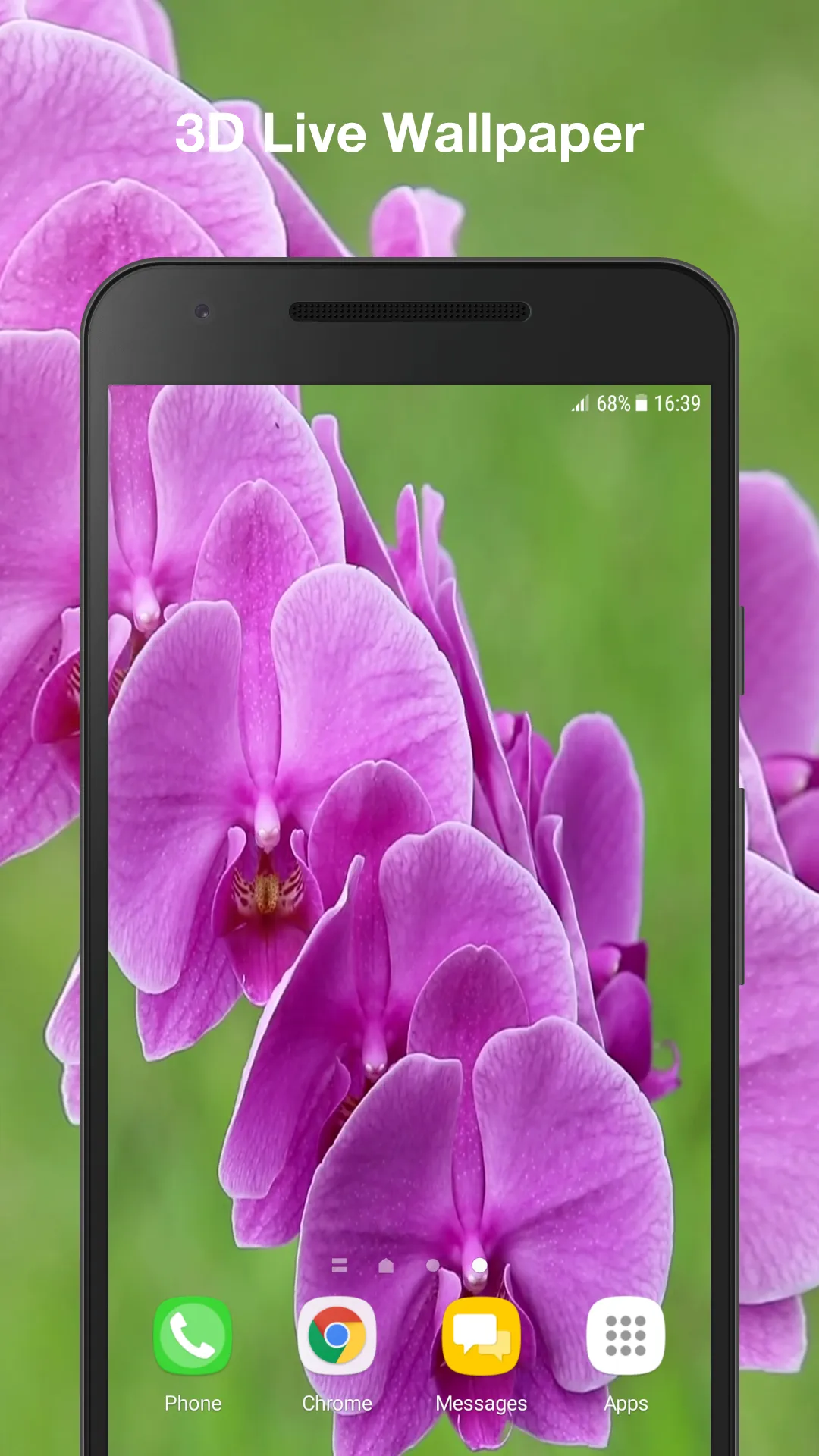 Orchids Live Wallpaper | Indus Appstore | Screenshot